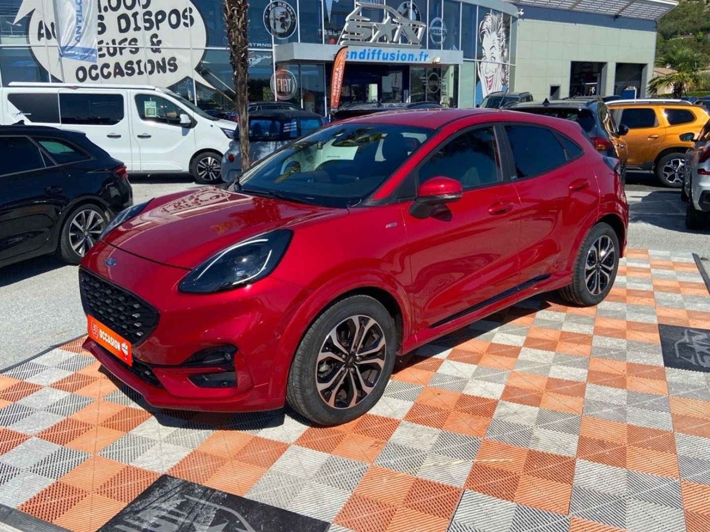 FORD PUMA 1.0 Hybrid 125 BVA ST LINE Caméra Pack Confort & Hiver